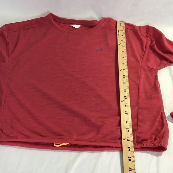 New Under Armour Heatgear Whisperlight Cropped Top - Picture 8 of 8